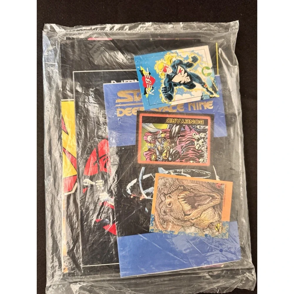 Hero Illustrated #1 July 1993 Sealed Polybag Jurassic Park Card DS9 Poster Comic